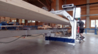 Vacuum lifter of the company AERO-LIFT as a reversible lifter in the wood industry for handling with wood