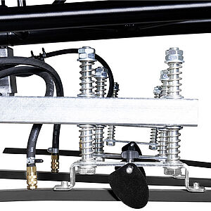 Detailed view of the traverse of the vacuum lifter CLAD-BOY 2.0 