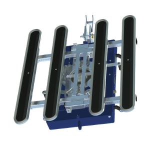 Detailed view of the suction plates with special seal of the vacuum lifter CLAD-BRO