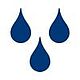 Water drops as symbol for the water separator option