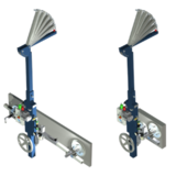 Two views of the vacuum lifter Variowin