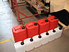 AERO-LIFT tube lifter transporting drums, buckets and canisters