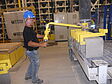 Vacuum lifter of the company AERO-LIFT for concrete and stone in use