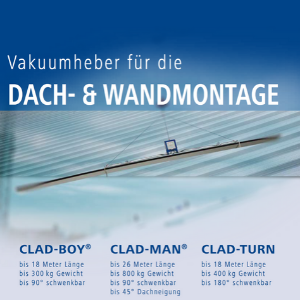 Cover von Vakuumheber für die Dach- und Wandmontage